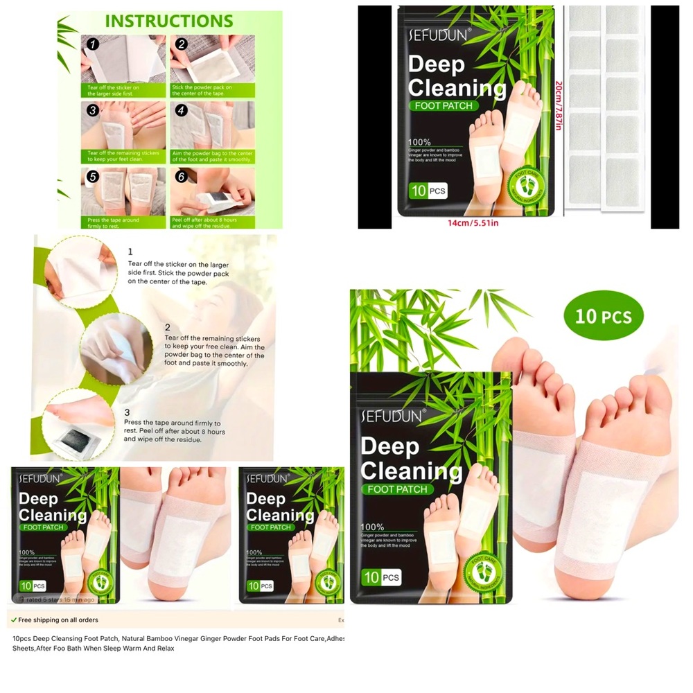 DEEP CLEANING FOOT PATCH